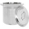 Concord Stainless Steel Stock Pot w/Steamer Basket, 40 Quart S40-BAK